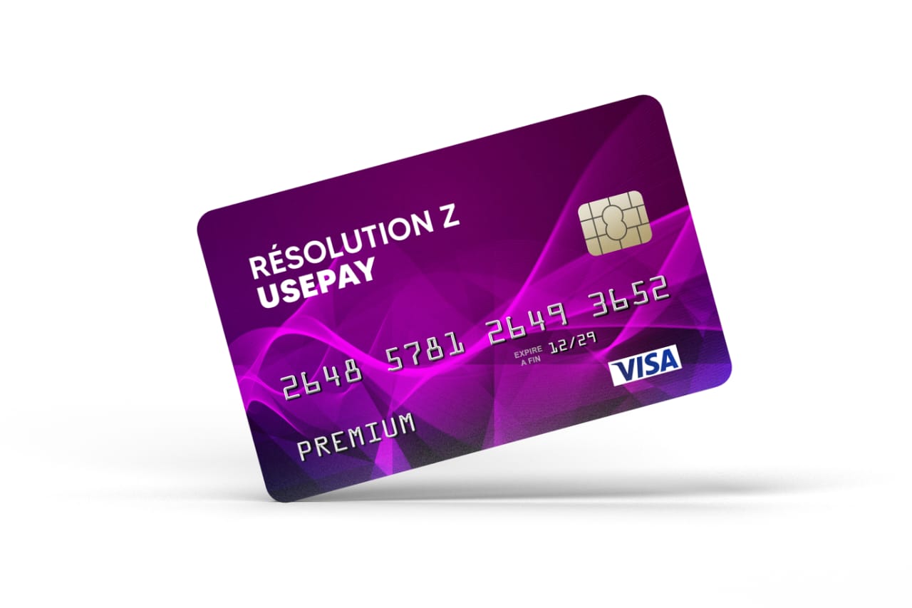 Carte VISA PREMIUM Usepay